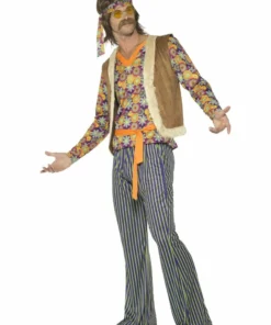 Smiffys 60s Hippie Singer Mens Costume
