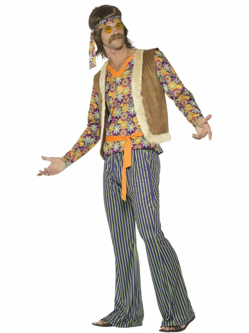 Smiffys 60s Hippie Singer Mens Costume 4 Smiffys 60s Hippie Singer Mens Costume