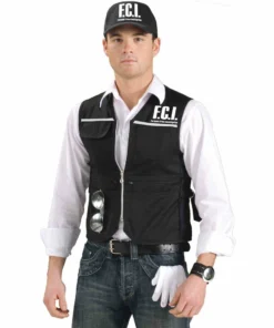 Forum Novelties Mensc Forensic Crime Investigation Vest