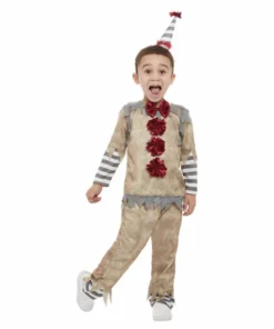Smiffys Vintage Clown Toddler Costume Boys Costumes