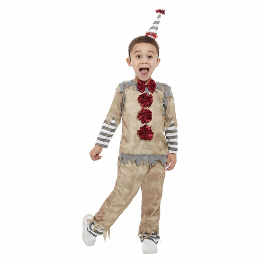 Smiffys Vintage Clown Toddler Costume Boys Costumes 4 Smiffys Vintage Clown Toddler Costume Boys Costumes