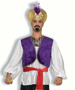 Forum Novelties Mensc Desert Prince Shirt And Vest