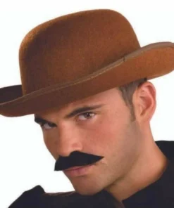 Forum Novelties Light Brown Bowler Hat