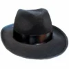 Swedia's Gangster Hat - Black Feltex Accessoriesc