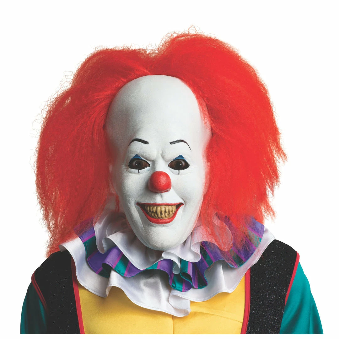 Rubie's Deerfield Pennywise IT The Movie Adult Latex Mask TV, Movies & Celebrities 3 Rubie's Deerfield Pennywise IT The Movie Adult Latex Mask TV, Movies & Celebrities
