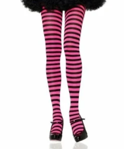 Tomfoolery Striped Tights - Asst Colors - Leg Avenue Accessoriesc