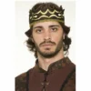 Forum Novelties Medieval Kings Crown (Black And Gold)