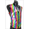 Trademart Shiny Rainbow Waistcoat - Adult Mensc