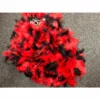 Forum Novelties Deluxe Red And Black Feather Boa 1920's