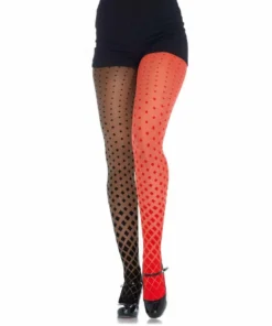 Tomfoolery Dual Color Harlequin Tights - Leg Avenue