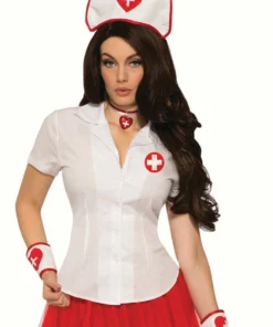 Forum Novelties Ladiesc Sexy Nurse Shirt