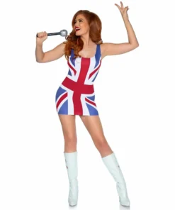 Tomfoolery Leg Avenue British Flag Dress