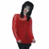 Carnival Products Ladiesc 80s Fishnet Top - Red