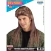 Forum Novelties 1980's 80s Long Brown Mullet Wig