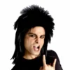 Forum Novelties 1980's 80's Rockin Black Mullet Wig