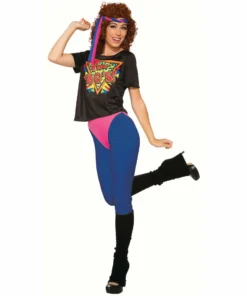 Forum Novelties 80s Workout Diva Costume Ladiesc