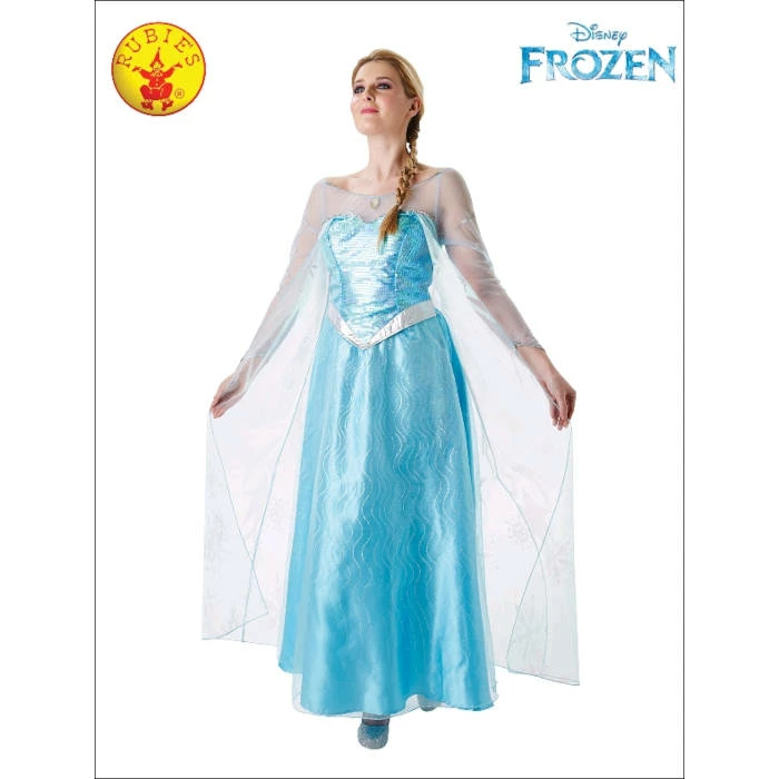 Rubie's Deerfield Ladiesc Elsa Deluxe Adult Costume 3 Rubie's Deerfield Ladiesc Elsa Deluxe Adult Costume