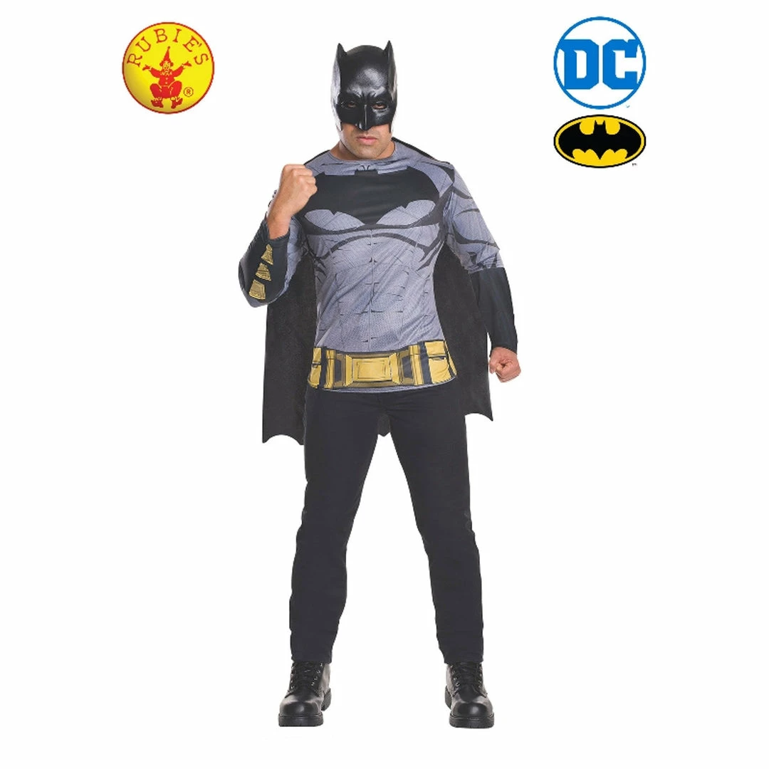 Rubie's Deerfield Batman Dawn Of Justice Costume Top And Mask Superheroes & Villains 3 Rubie's Deerfield Batman Dawn Of Justice Costume Top And Mask Superheroes & Villains