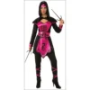 Rubies Pink Ninja Warrior Costume - Ladies Ladiesc