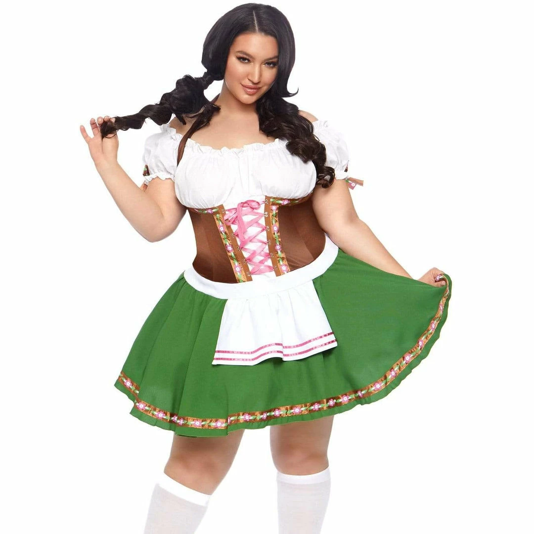 Tomfoolery Ladiesc Ladies Plus Oktoberfest Gretchen Costume By Leg Avenue 3 Tomfoolery Ladiesc Ladies Plus Oktoberfest Gretchen Costume By Leg Avenue