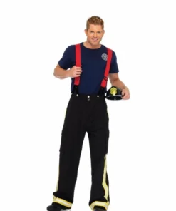 Tomfoolery Fire Captain Mens Costume