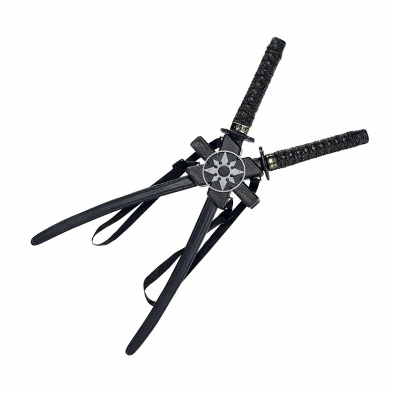 Amscan Ninja Double Sword Toy Weapons Weapons & Armour 3 Amscan Ninja Double Sword Toy Weapons Weapons & Armour