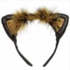 Carnival Products Animals Cat Ears Black/Brown Headband 1 Carnival Products Animals Cat Ears Black/Brown Headband