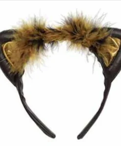 Carnival Products Animals Cat Ears Black/Brown Headband