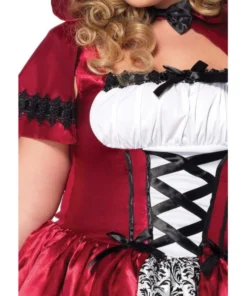Tomfoolery Gothic Red Riding Hood Plus Size - Leg Avenue Ladiesc