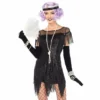 Tomfoolery Ladiesc Foxtrot Flirt Flapper Leg Avenue Costume