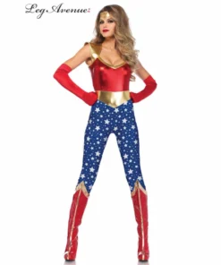 Tomfoolery Ladies Sensational Super Hero Costume