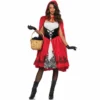 Tomfoolery Ladies Classic Red Riding Hood By Leg Avenue