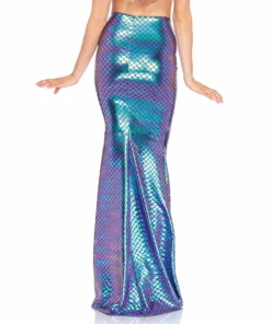Tomfoolery Iridescent Scale Mermaid Skirt - Leg Avenue