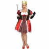 Tomfoolery Ladies Plus Red Queen By Leg Avenue 1950's