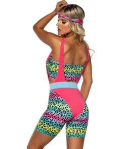 Tomfoolery Ladiesc 80s Cardio Cutie Ladies Costume