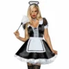 Tomfoolery Classic Ladies French Maid Costume 1 Tomfoolery Classic Ladies French Maid Costume