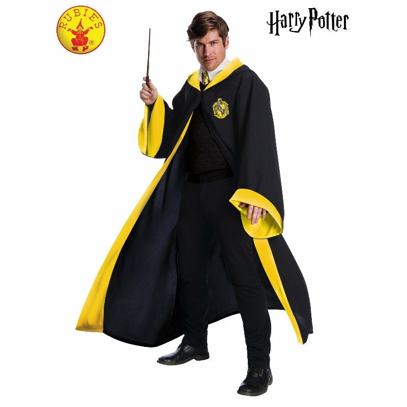 Rubie's Deerfield Adult Hufflepuff Classic Robe 3 Rubie's Deerfield Adult Hufflepuff Classic Robe