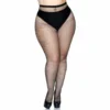 Tomfoolery Black Fishnet Pantyhose With Back Seam Plus Size - Leg Avenue Hosiery 2 Tomfoolery Black Fishnet Pantyhose With Back Seam Plus Size - Leg Avenue Hosiery