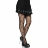 Tomfoolery Worship Me Cross Net Tights - Plus Size
