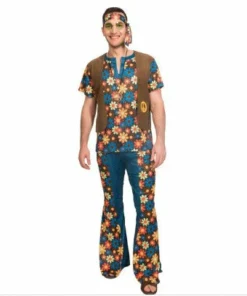 Amscan Mensc 60s Groovy Hippie Man Costume