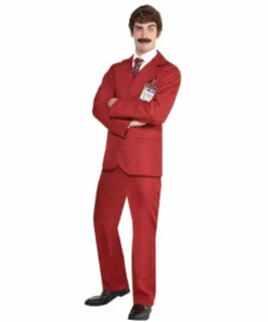 Amscan Mensc Anchorman Ron Burgundy Suit