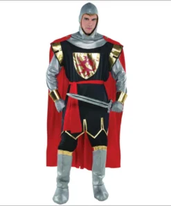 Smiffys Book Week Brave Crusader Medieval Knight Men's Costume