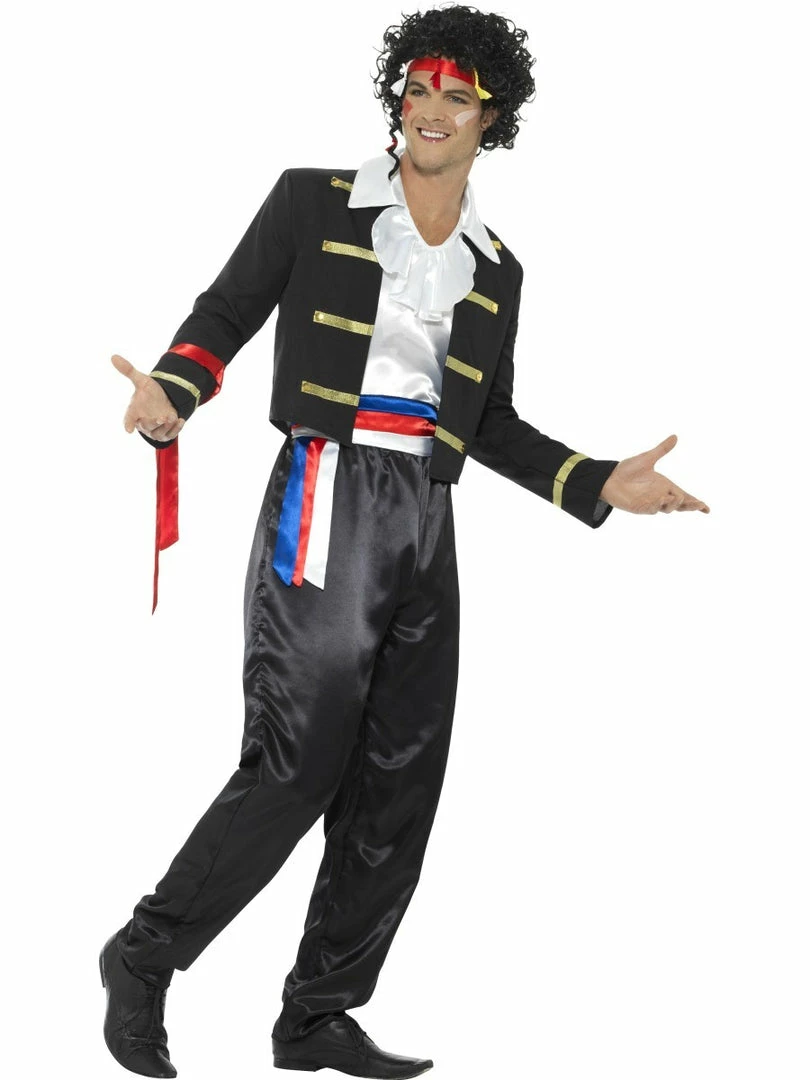 Smiffys 80's New Romantic Costume 4 Smiffys 80's New Romantic Costume