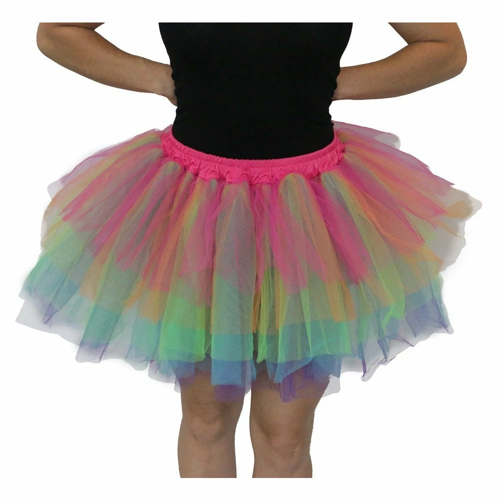 Swedia's Ladiesc Rainbow Tulle Tutu - Adults 3 Swedia's Ladiesc Rainbow Tulle Tutu - Adults