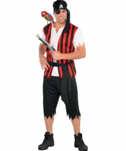Amscan Mensc Ahoy Matey Pirate Costume - Men's