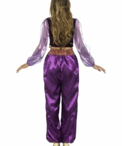 Smiffys Arabian Princess Costume - Purple Ladiesc