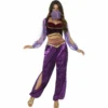 Smiffys Arabian Princess Costume - Purple Ladiesc