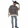 Smiffys Authentic Poncho Mensc