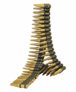 Smiffys Weapons & Armour Bandolier Gold/Black Bullet Belt