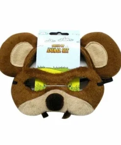 Swedia's Bear Headband And Mask Set Accessoriesc